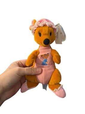 Vintage Disney Starbean Kanga and Roo Plush Mattel Beanbag Winnie Pooh NWT